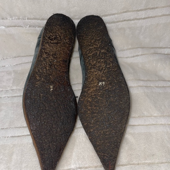 Vivienne Westwood Gray Quilted Loafers with Pointed Toe EUC - Picture 8 of 10